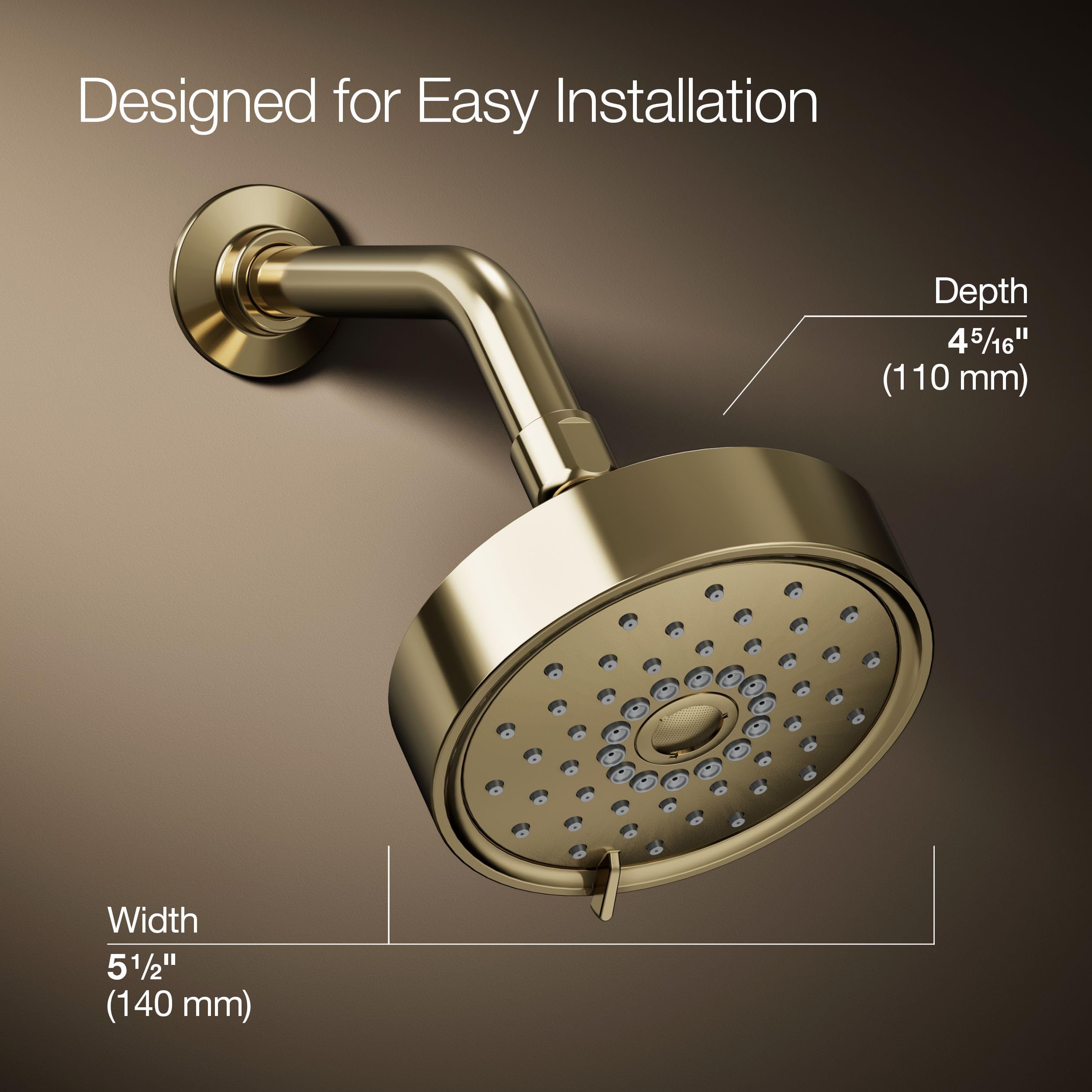 Open Box - Kohler K-22170-G-AF - Shower Heads Showers