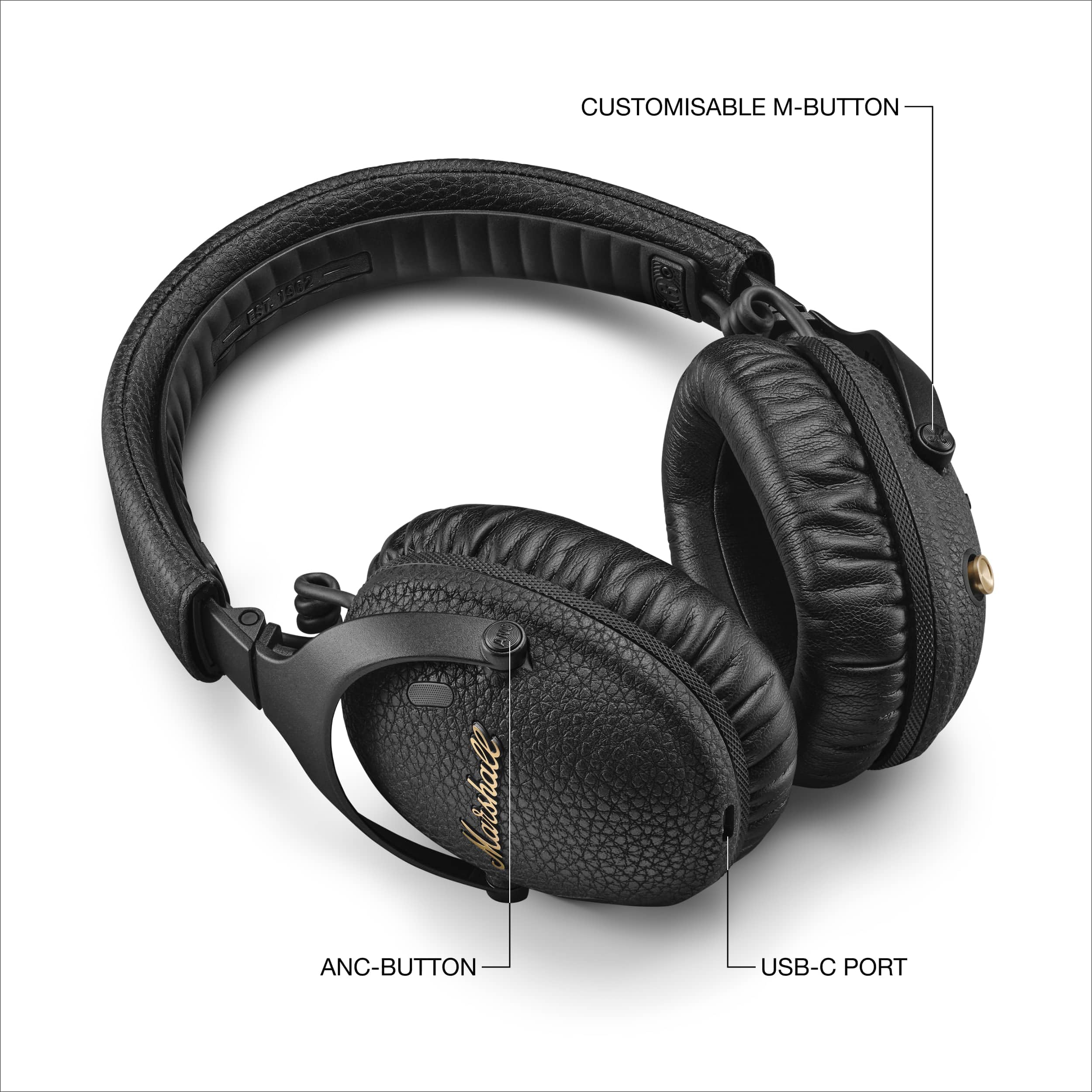Marshall - Monitor III A.N.C. Wireless Noise Cancelling Over-the