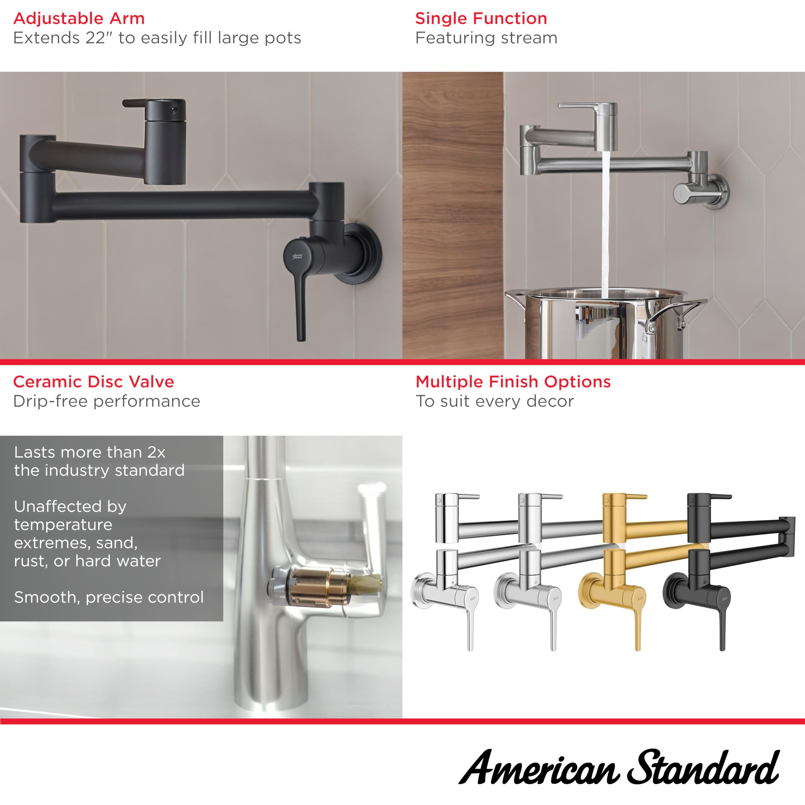 Open Box - American Standard 4803900.075 - Pot Filler Faucet