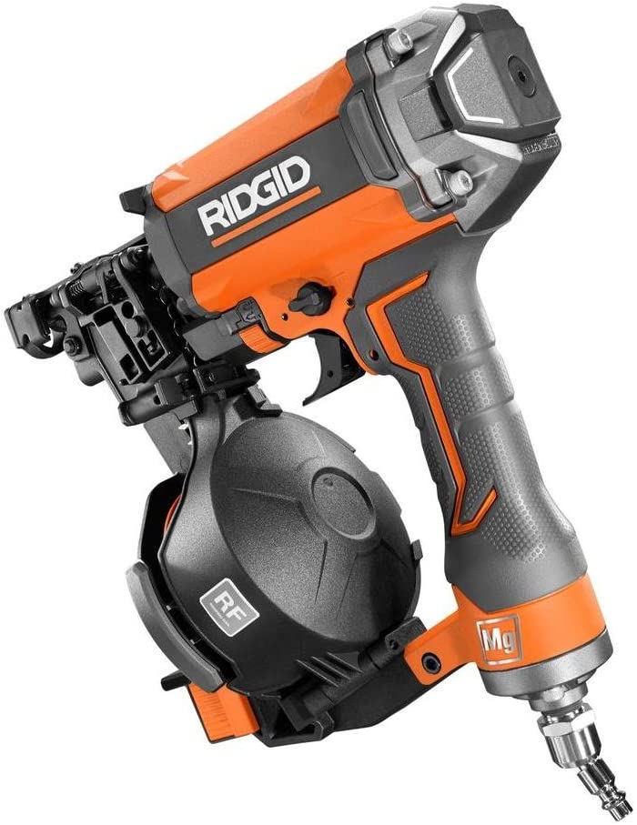 Open Box -  RIDGID R175RNF 15 Degree 1-3/4 in. Coil Roofing Nailer