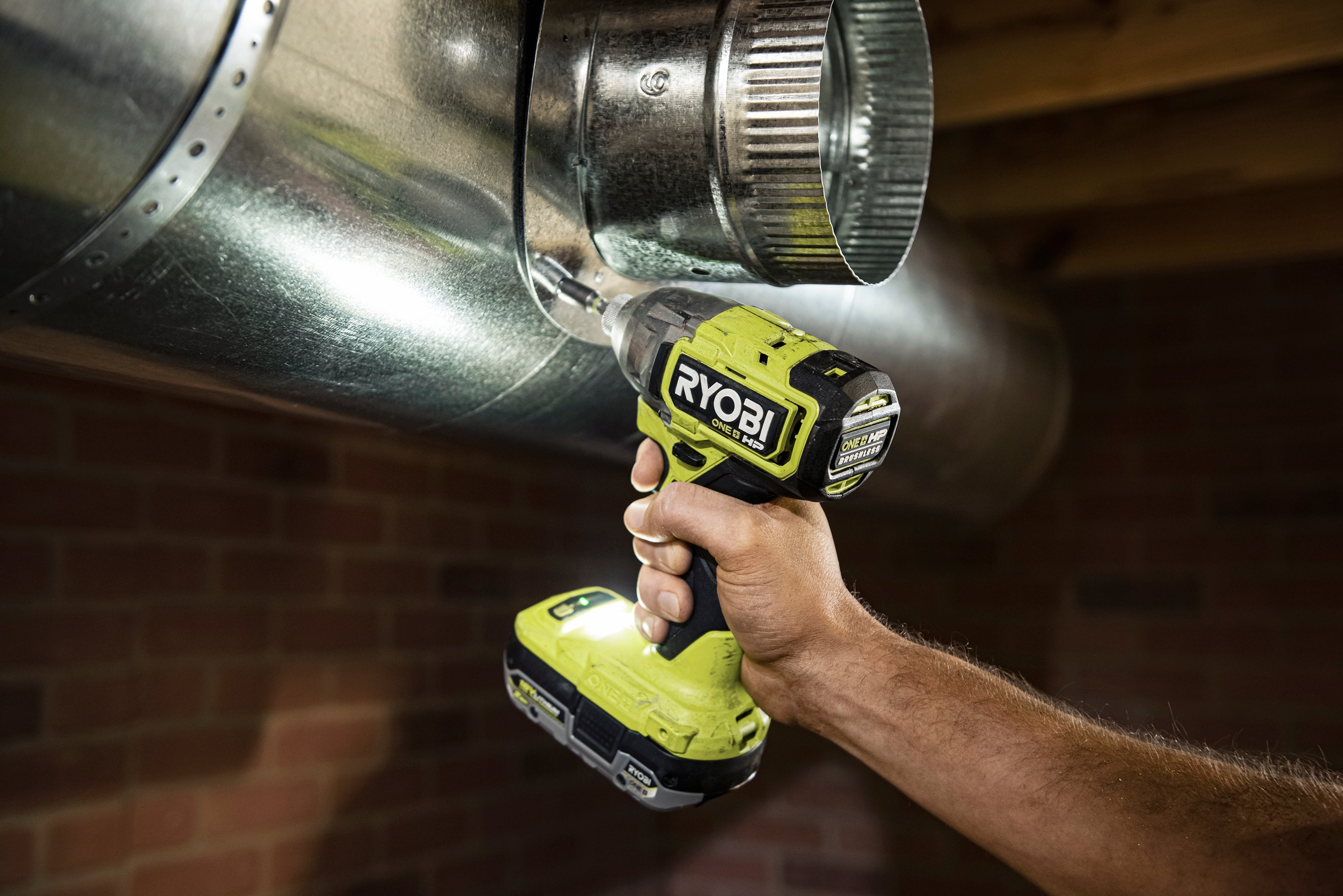 Open Box -  RYOBI ONE+ HP 18-Volt Brushless Cordless 1/4 in. 3-Speed Impact Driver (Tool Only) RYOBIBullseye Deals