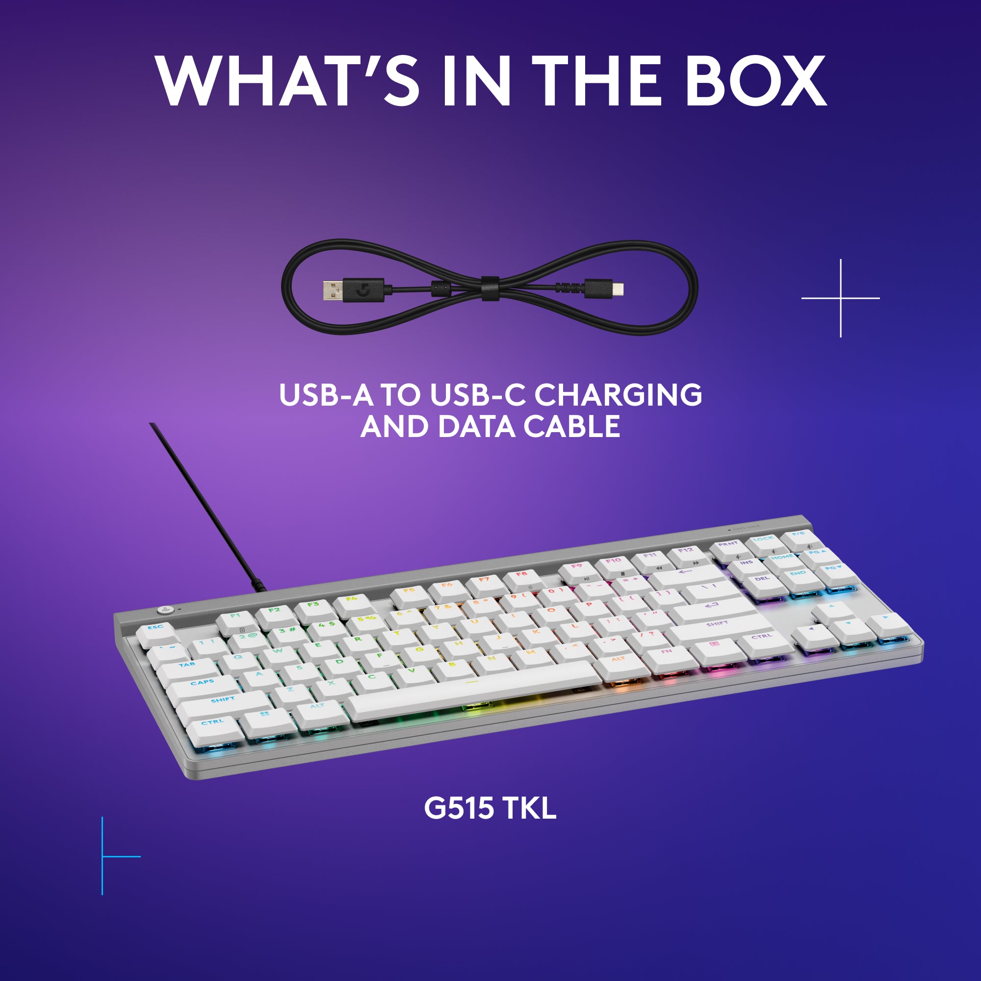 Refurbished - G515 TKL � White English Tactile