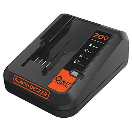 Open Box -  BLACK+DECKER Lithium-Ion Battery Fast Charger, BDCAC202B