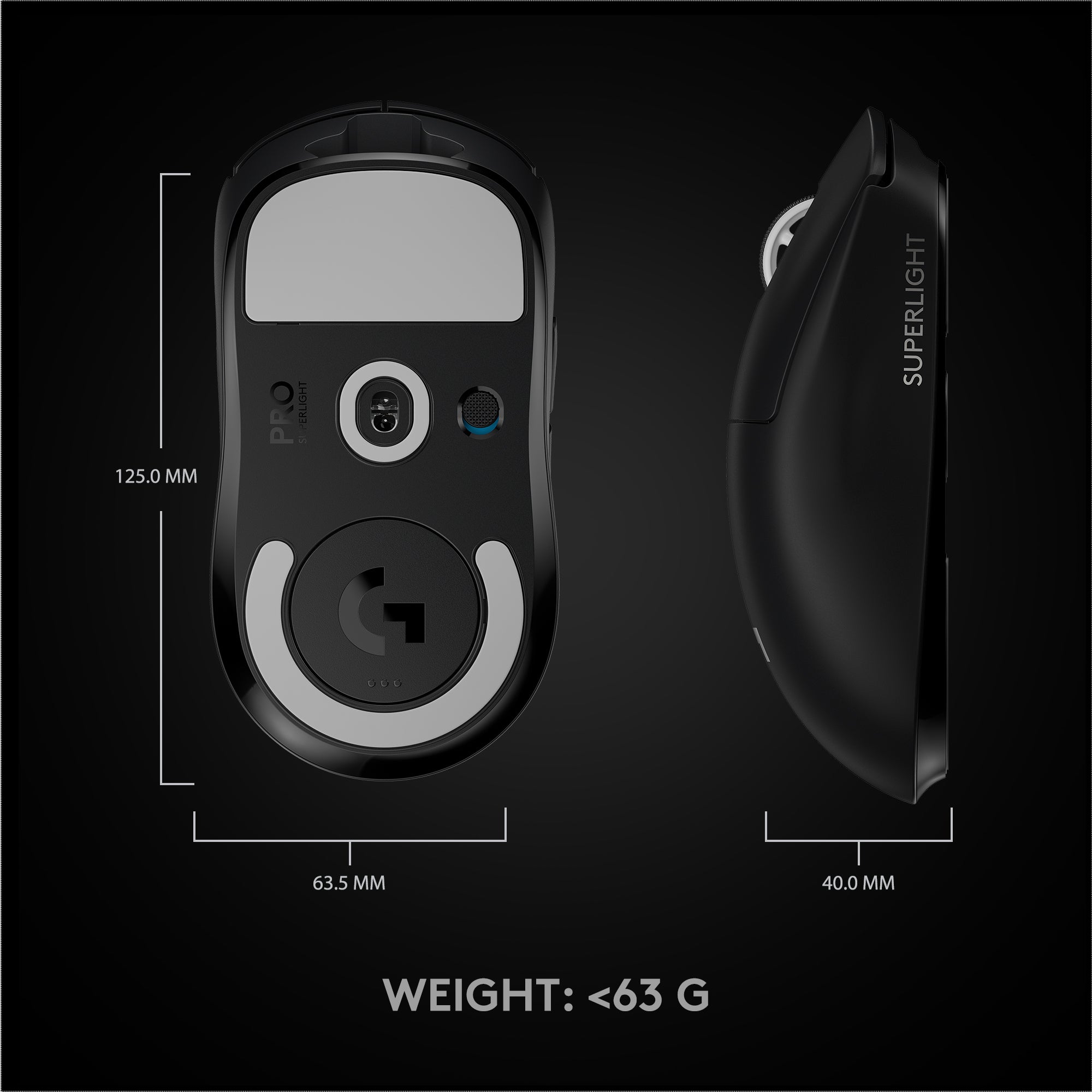 Refurbished - Logitech G PRO X SUPERLIGHT Wireless Gaming Mouse, Ultra-Lightweight LogitechBullseye Deals