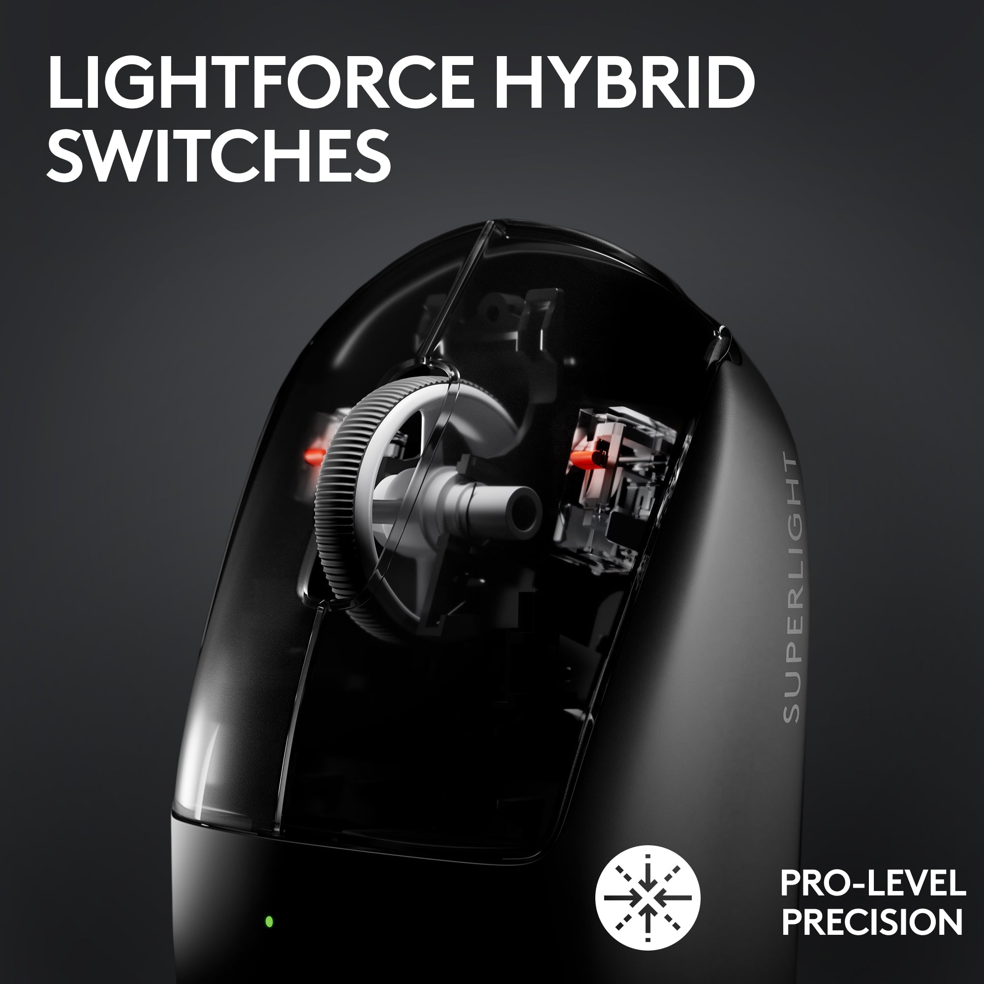 Refurbished - Logitech G PRO X SUPERLIGHT 2 LIGHTSPEED Wireless Gaming Mouse - 910-006636 LogitechBullseye Deals
