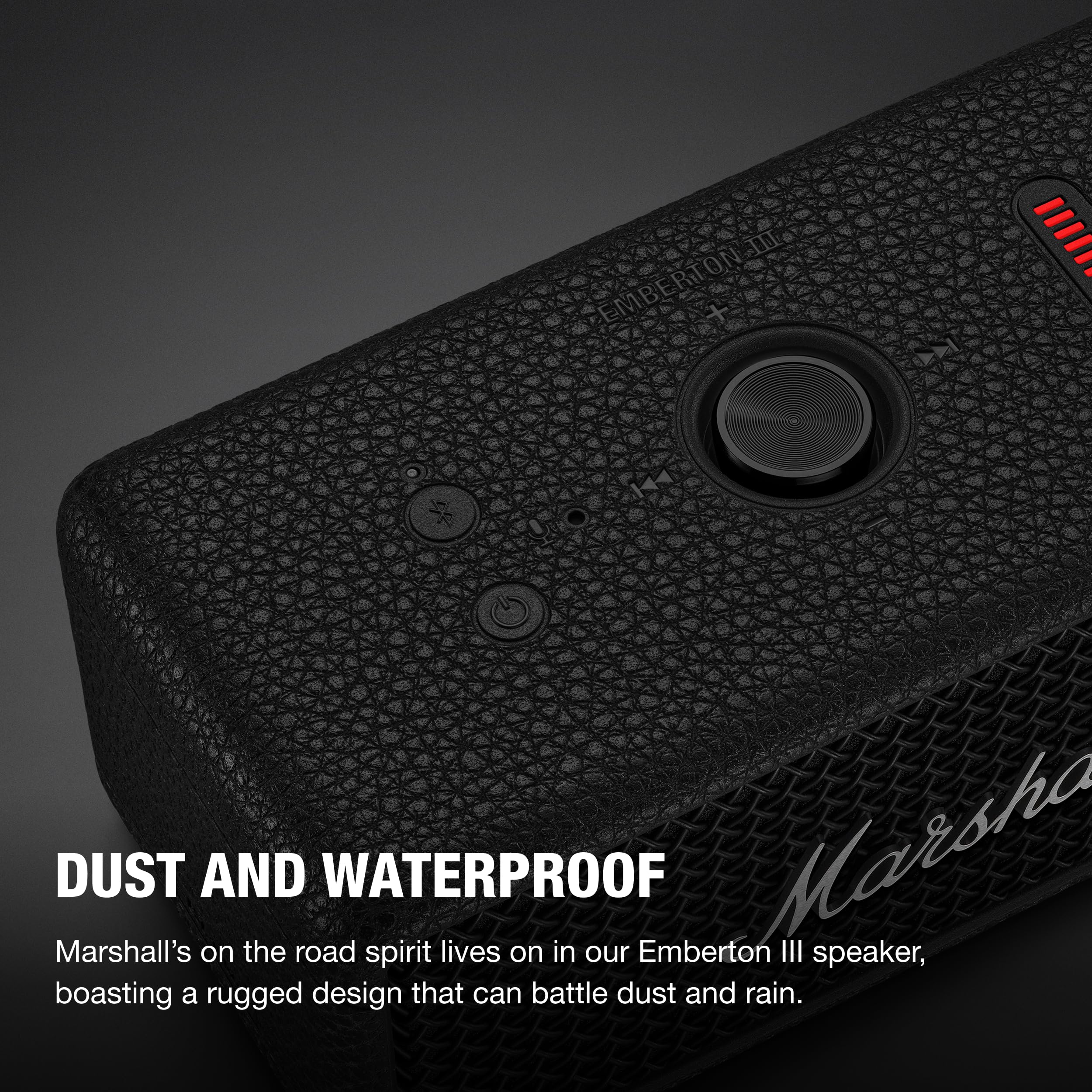 Refurbished - Marshall - Emberton III - Black and Silver