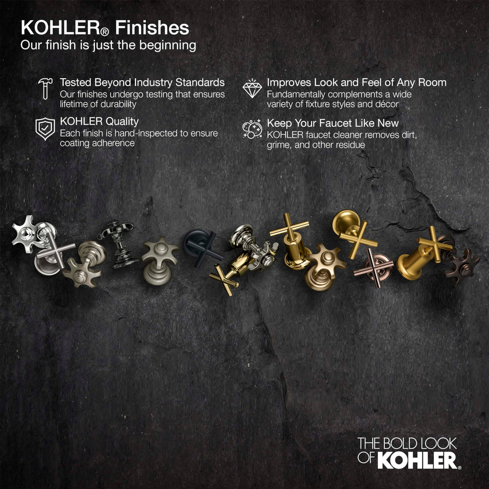 Open Box - Kohler K-T27040-4-BN - Valve Trim Only Showers