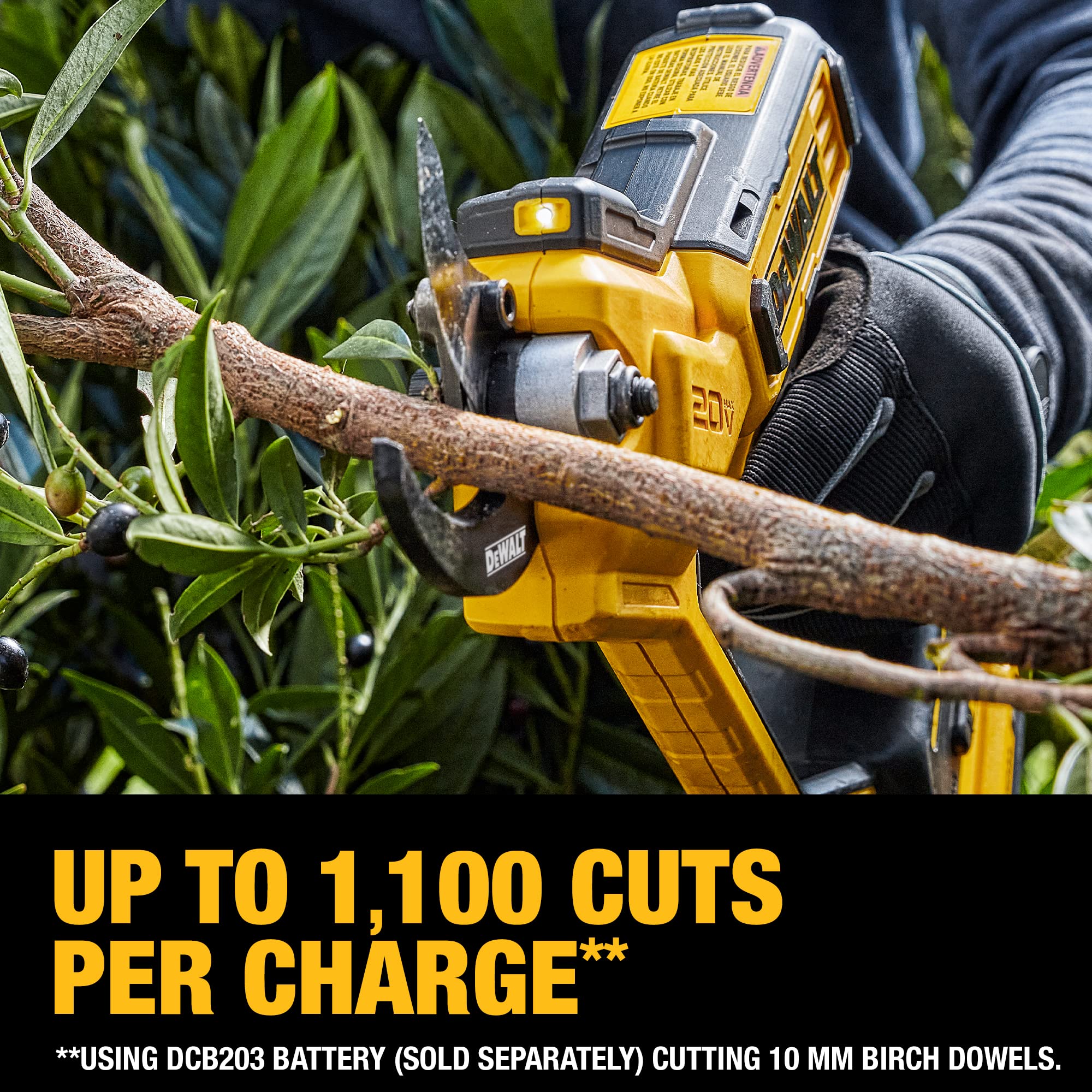 Open Box -  DEWALT 20V MAX Steel Cordless Pruner DEWALTBullseye Deals