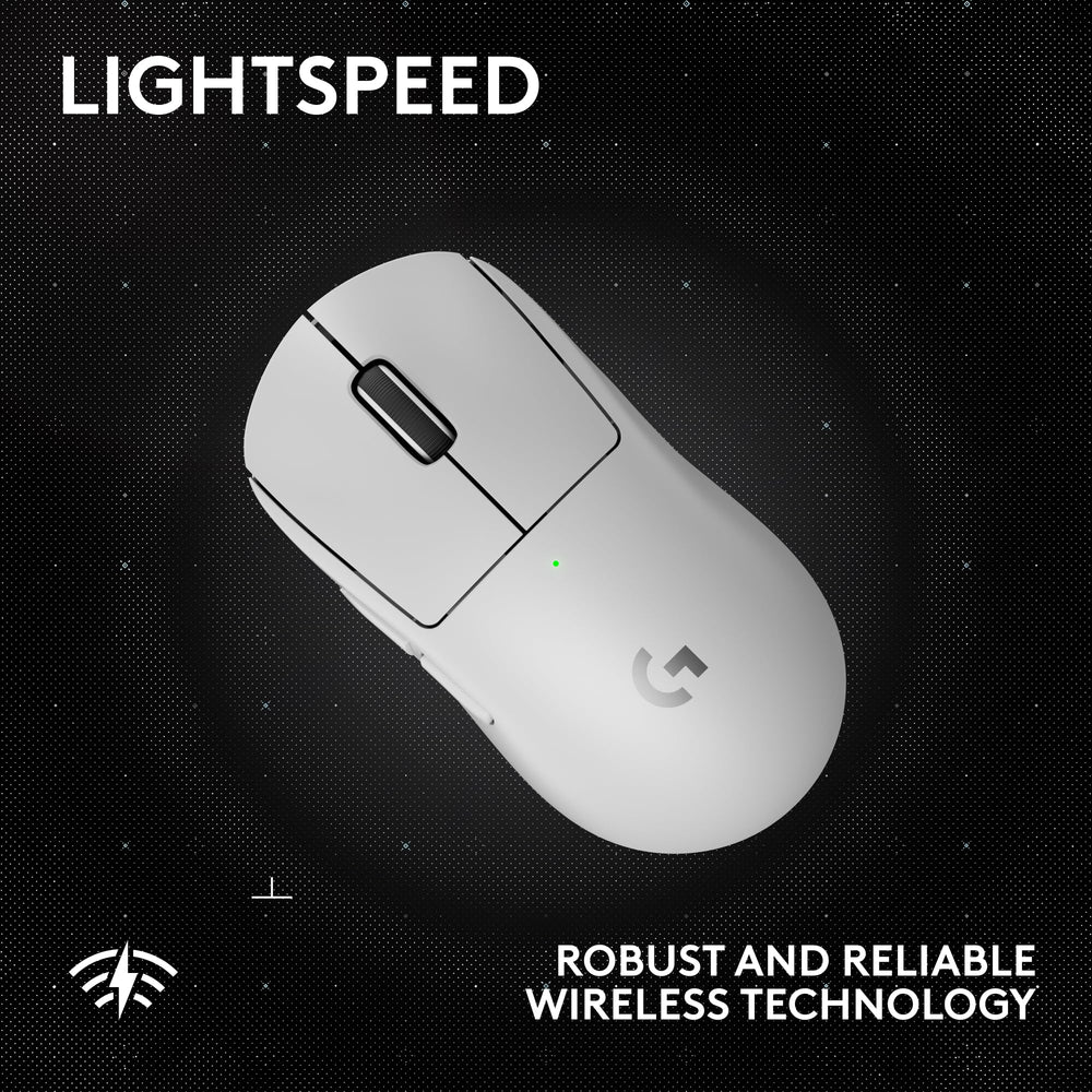 Refurbished - G PRO X SUPERLIGHT 2 LIGHTSPEED Gaming Mouse-WHITE-2.4GHZ-#215 910-006636