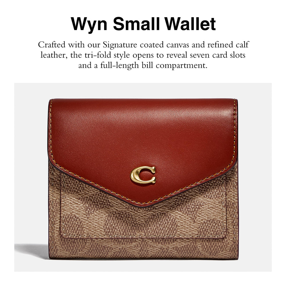 New - Coach C2329b4nq4 Women's Bronze Wallet