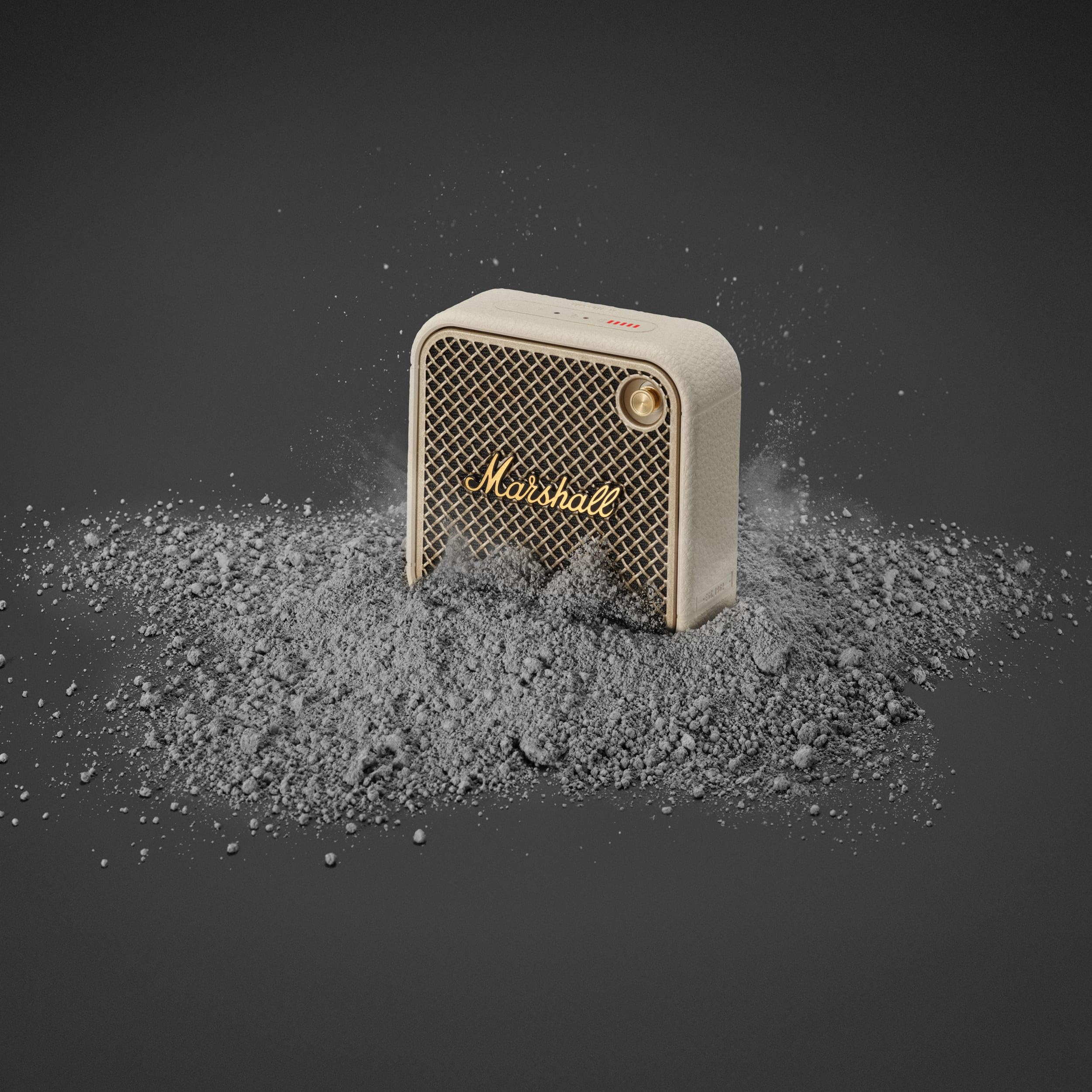 Certified Refurbished - Marshall - Willen II Portable Bluetooth Speaker - Cream