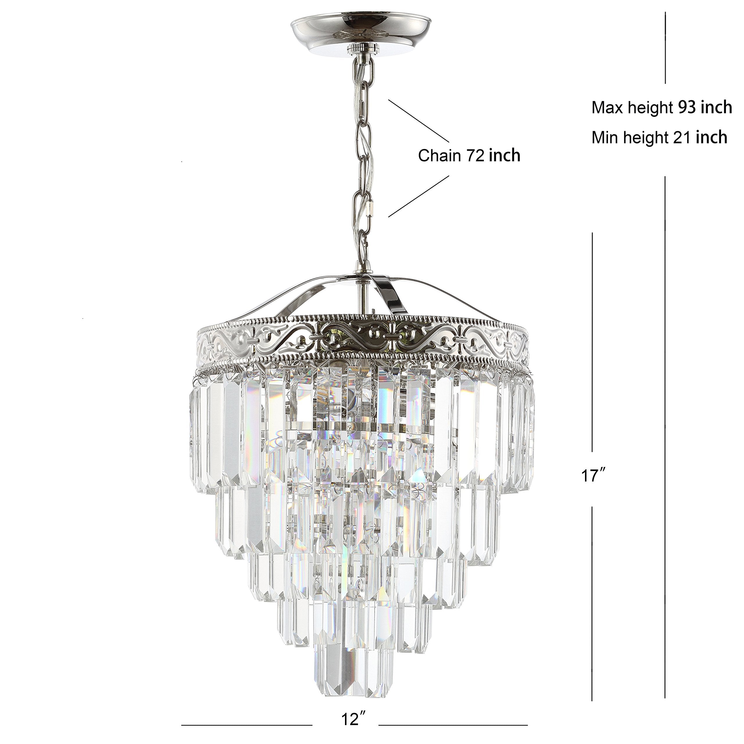 Open Box - JONATHAN Y Lighting JYL9006A - Chandeliers Indoor Lighting