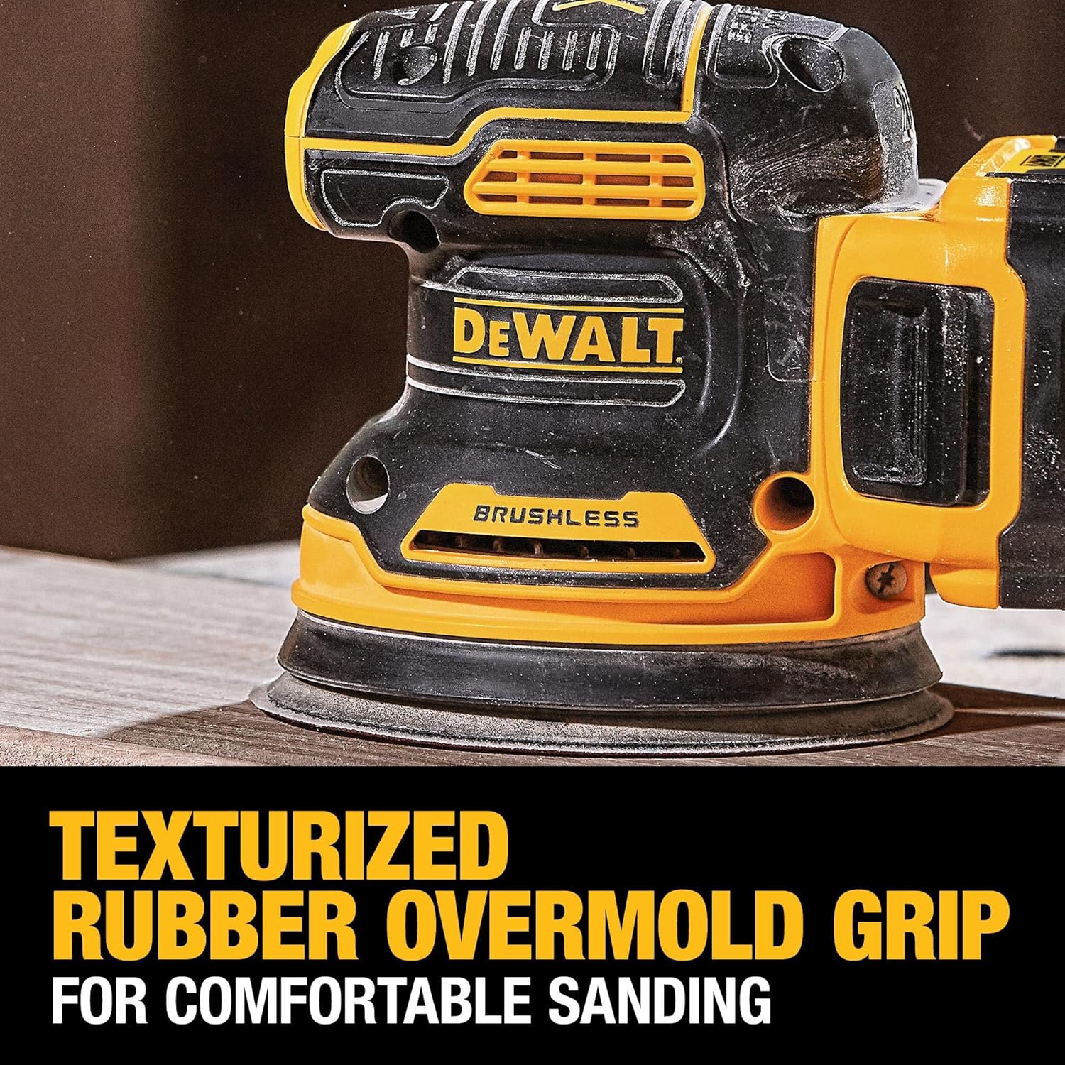 Open Box -  Dewalt-DCW210P1 DEWALT 20-Volt Brushless Variable Speed Cordless Random Orbital Sander (Battery Included)