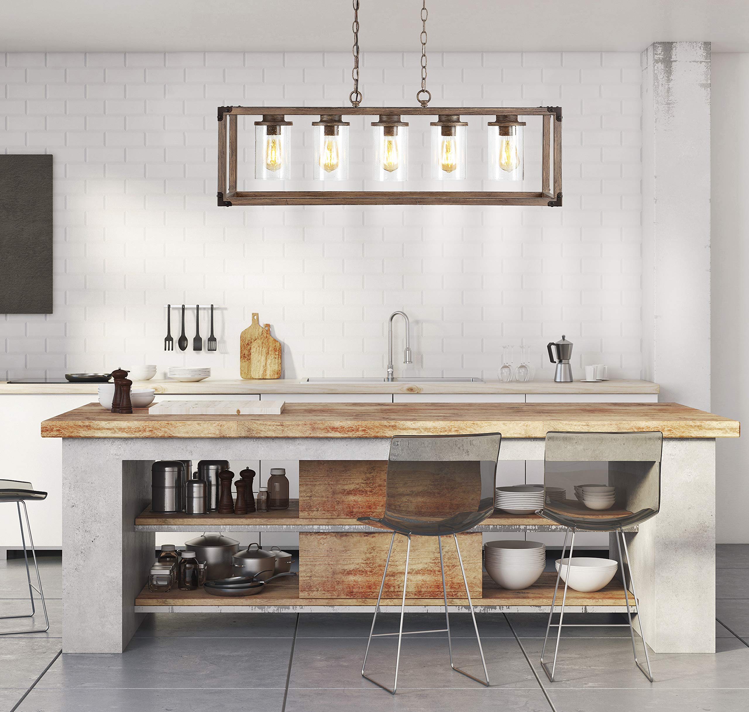 Open Box - JONATHAN Y Lighting JYL7478A - Chandeliers Indoor Lighting