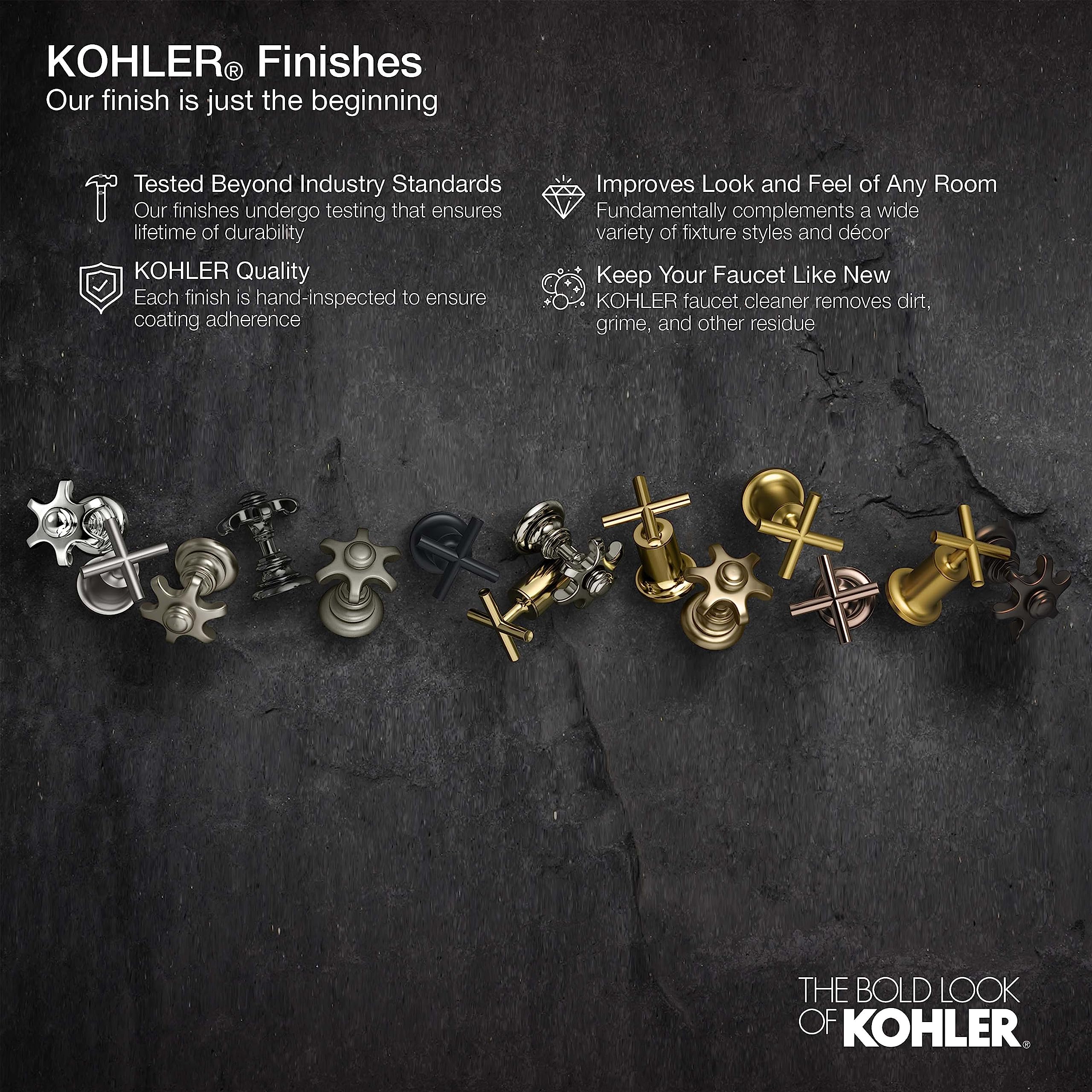 Open Box - Kohler K-T23955-4-BN - Diverter Trims Showers