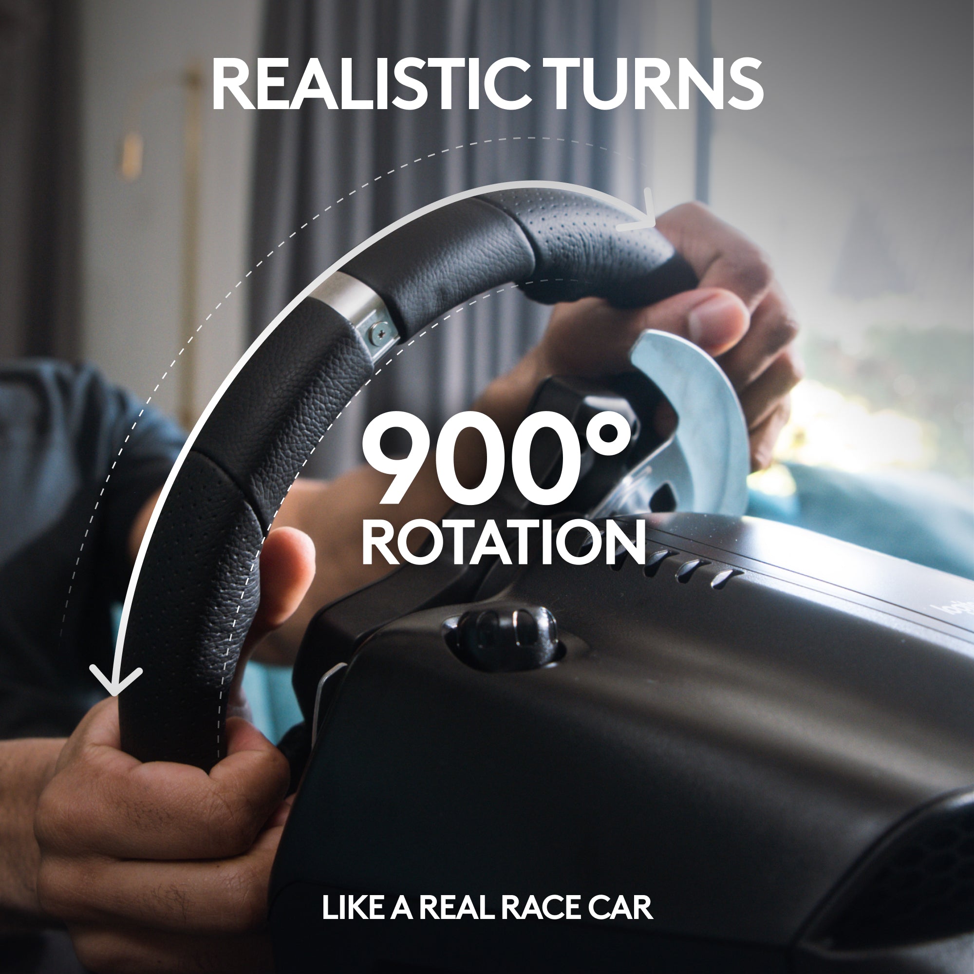 Refurbished - Logitech G920 Driving Force Racing Wheel for Xbox One and PC (941-000121) LogitechBullseye Deals