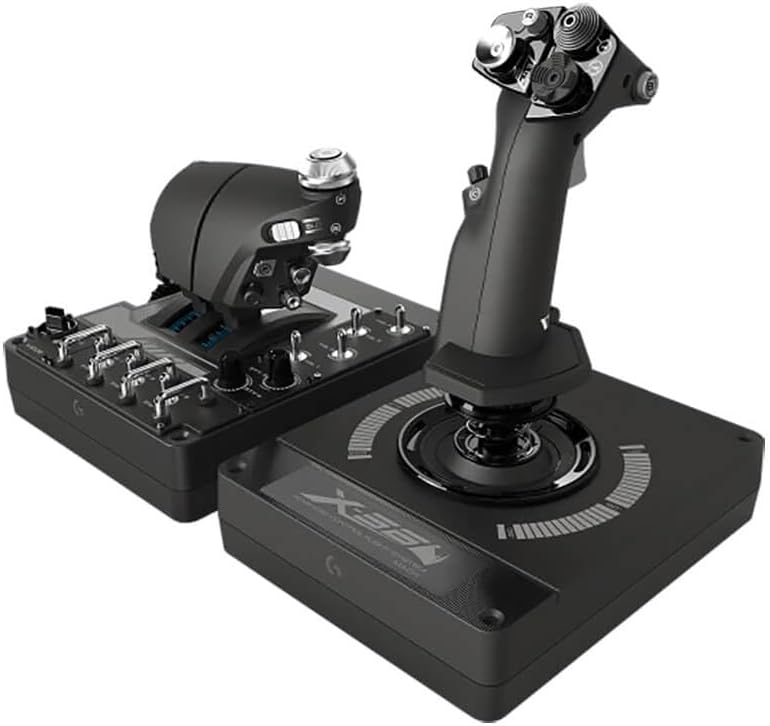 Refurbished - Logitech G X56 H.O.T.A.S Throttle and Joystick Flight Simulator Game Controller