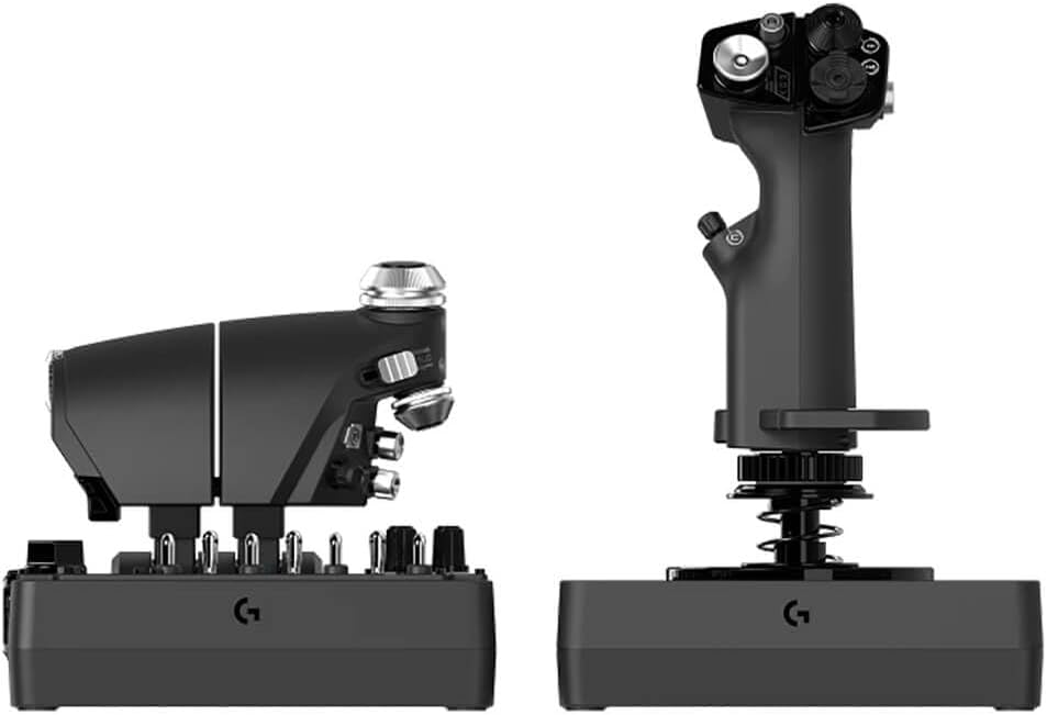 Refurbished - Logitech G X56 H.O.T.A.S Throttle and Joystick Flight Simulator Game Controller