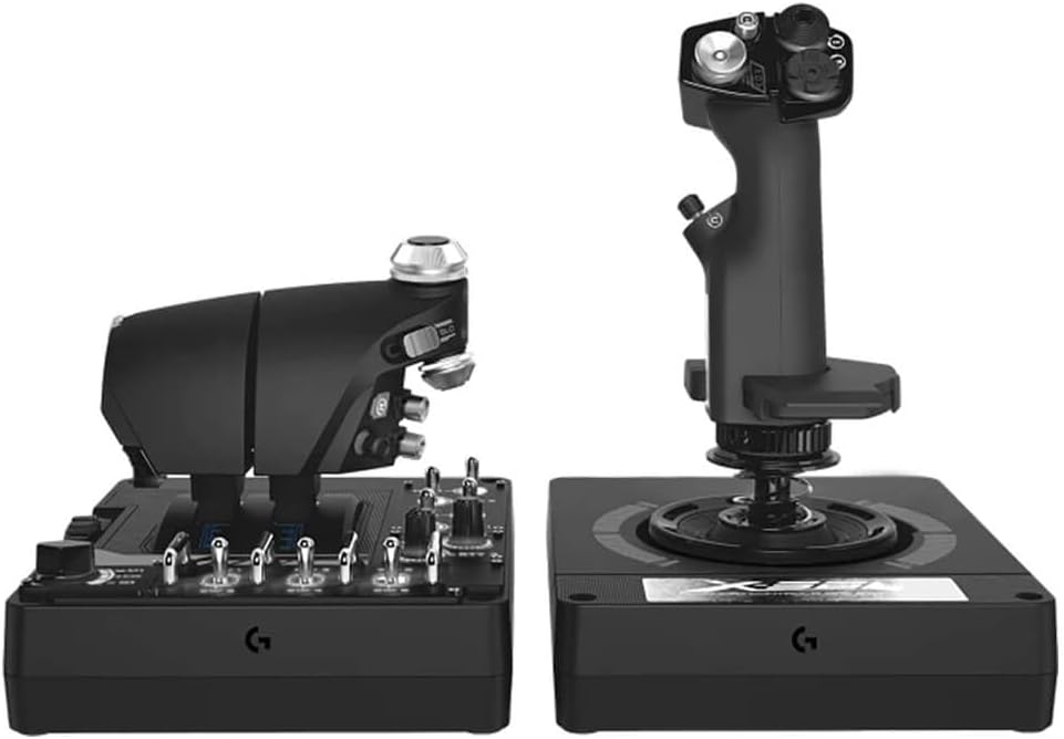 Refurbished - Logitech G X56 H.O.T.A.S Throttle and Joystick Flight Simulator Game Controller