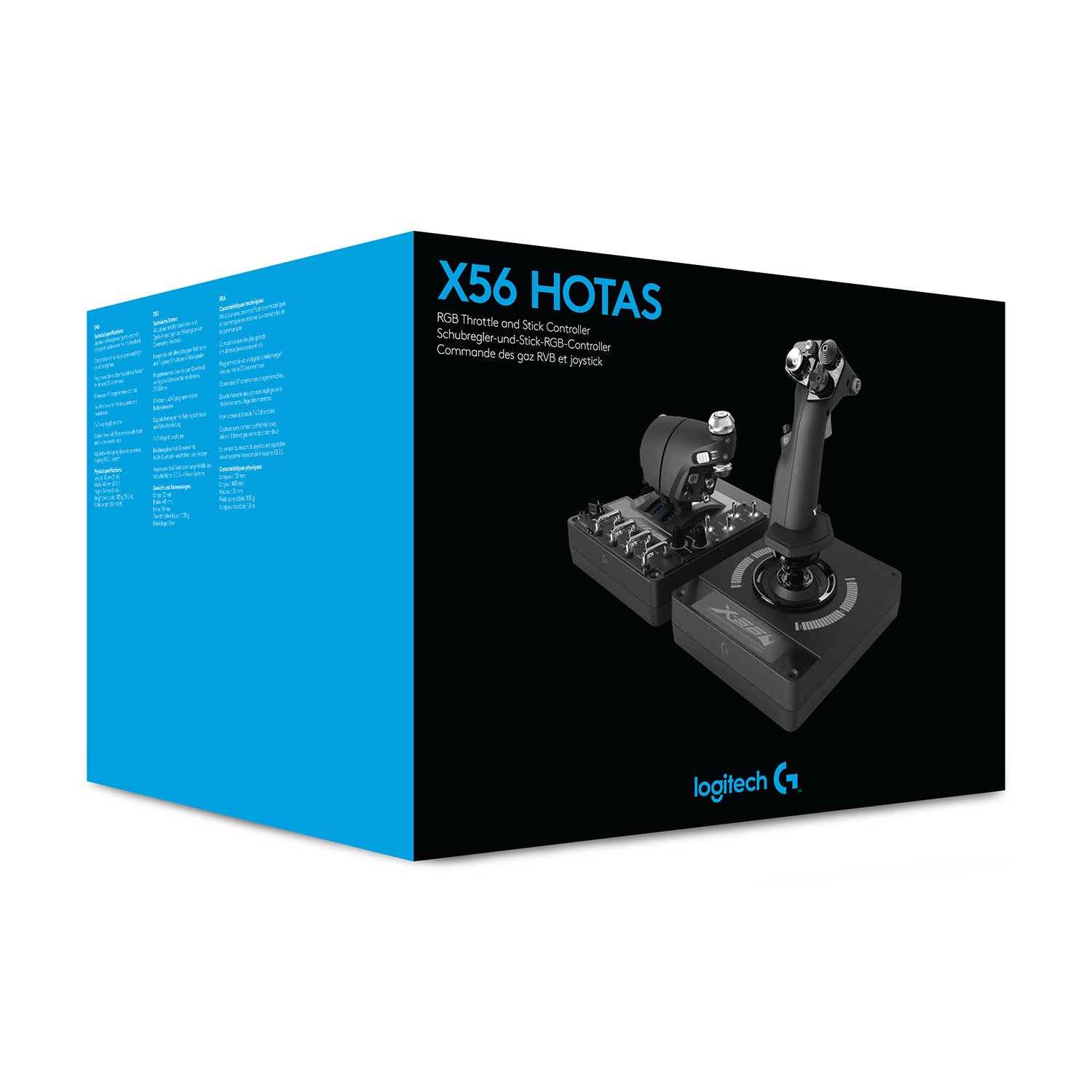 Refurbished - Logitech G X56 H.O.T.A.S Throttle and Joystick Flight Simulator Game Controller