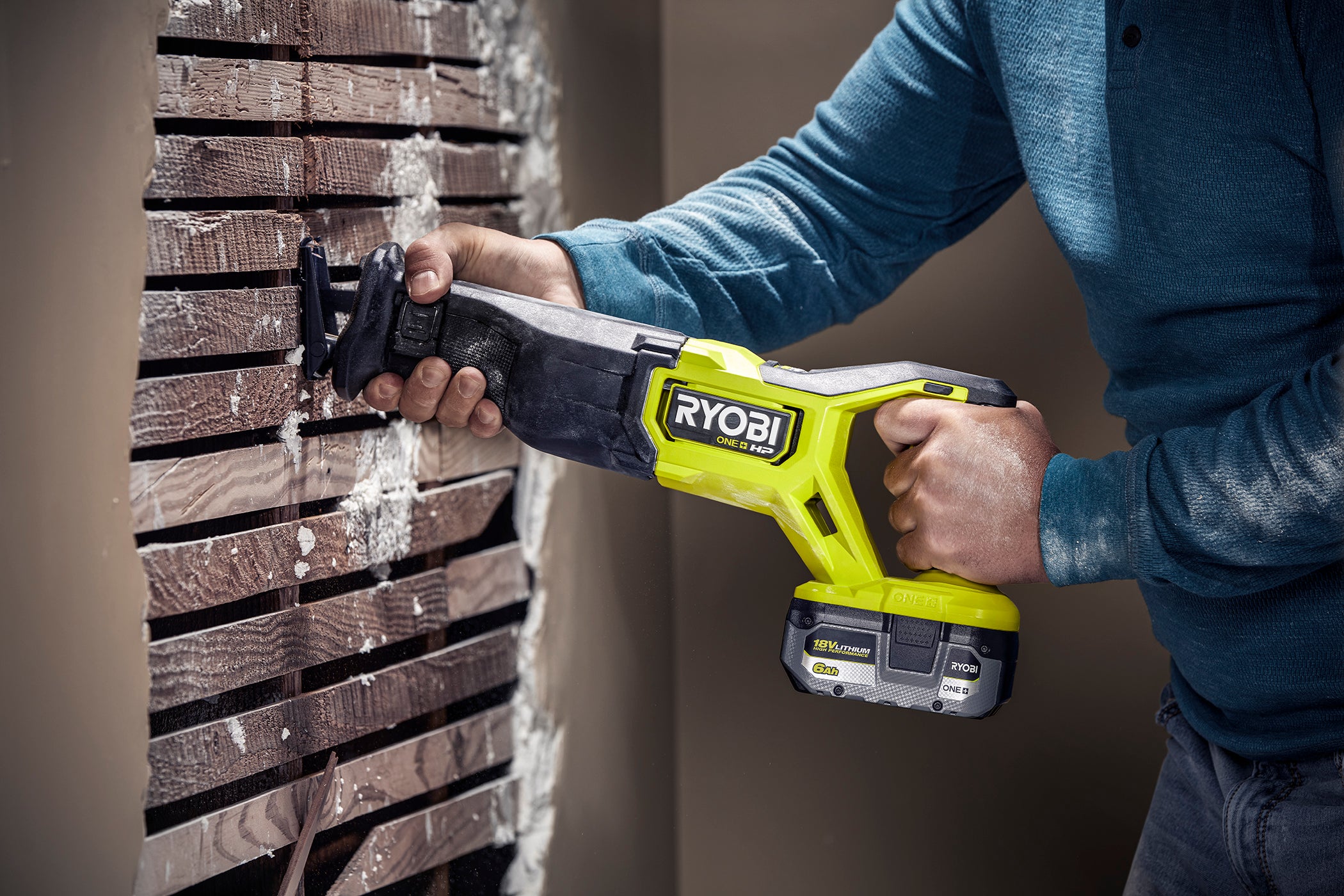 Open Box -  RYOBI ONE+ 18V High Performance Lithium-Ion 6.0 Ah Battery