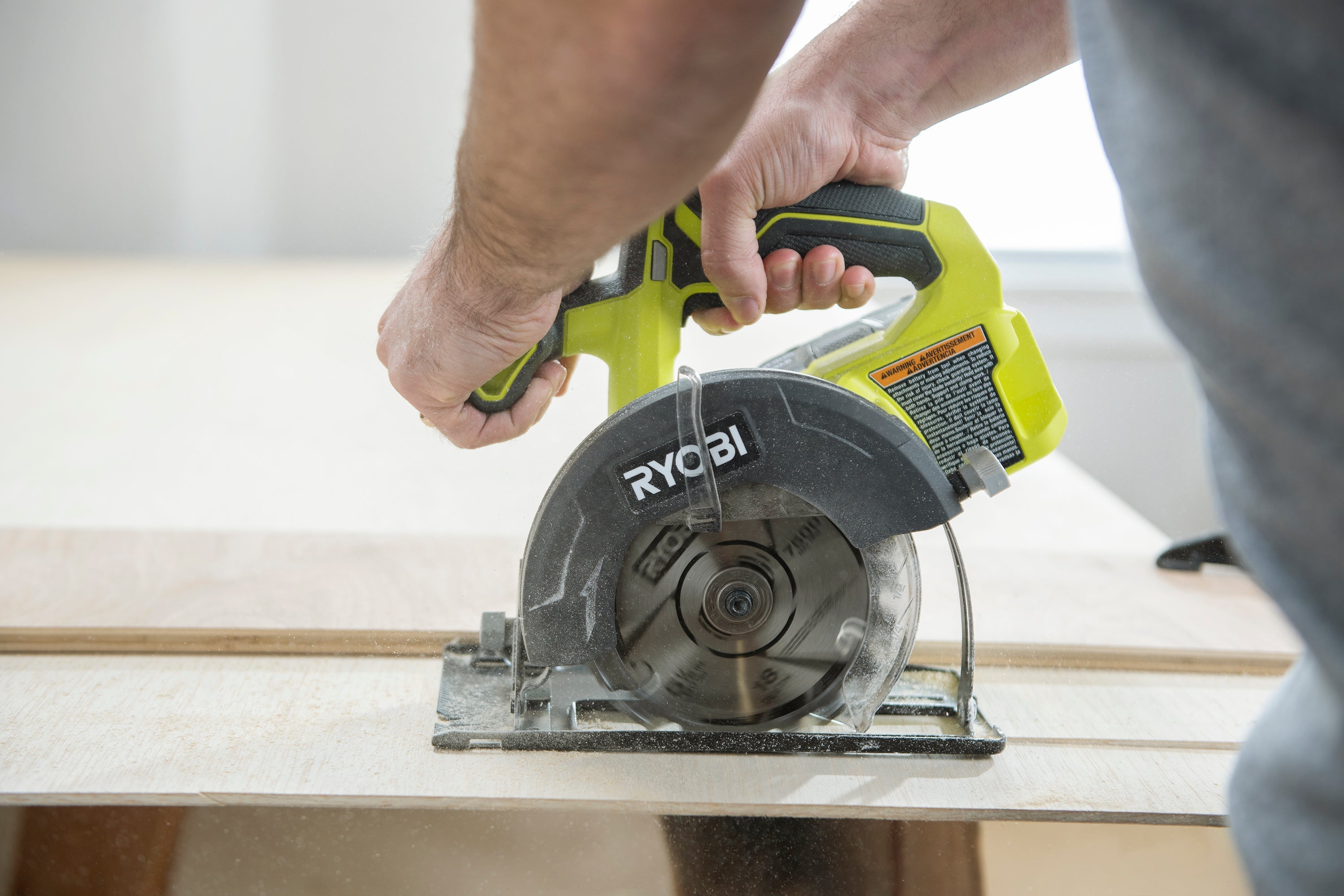 Open Box -  RYOBI ONE+ 18V Cordless 5 1/2 in. Circular Saw (Tool Only) RYOBIBullseye Deals