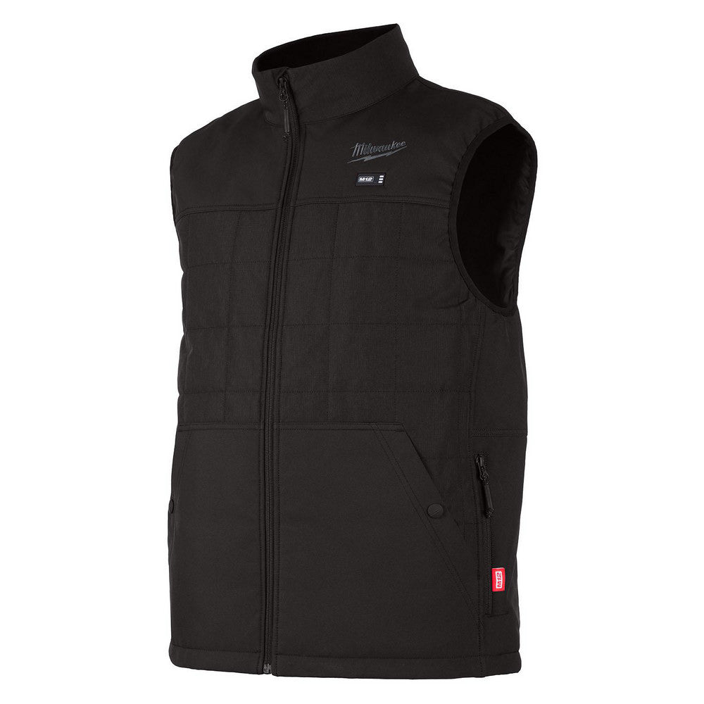 Open Box -  Men's X-Large M12 12-Volt Lithium-Ion Cordless Axis Black Heated Vest Kit with (1) 2.0 Ah Battery and Charger