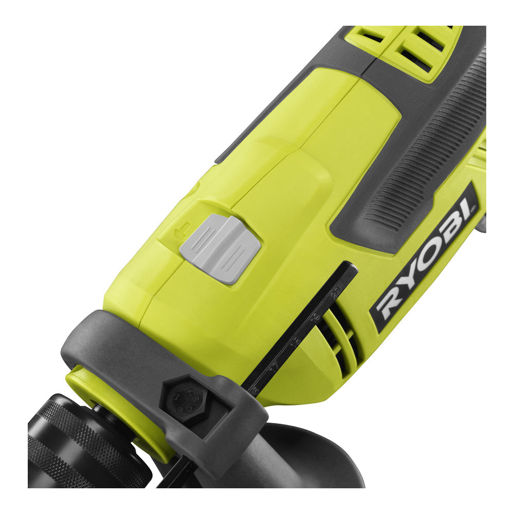 Open Box -  Ryobi 6.2 Amp 5/8 in. Variable Speed Reversible Hammer Drill RYOBIBullseye Deals