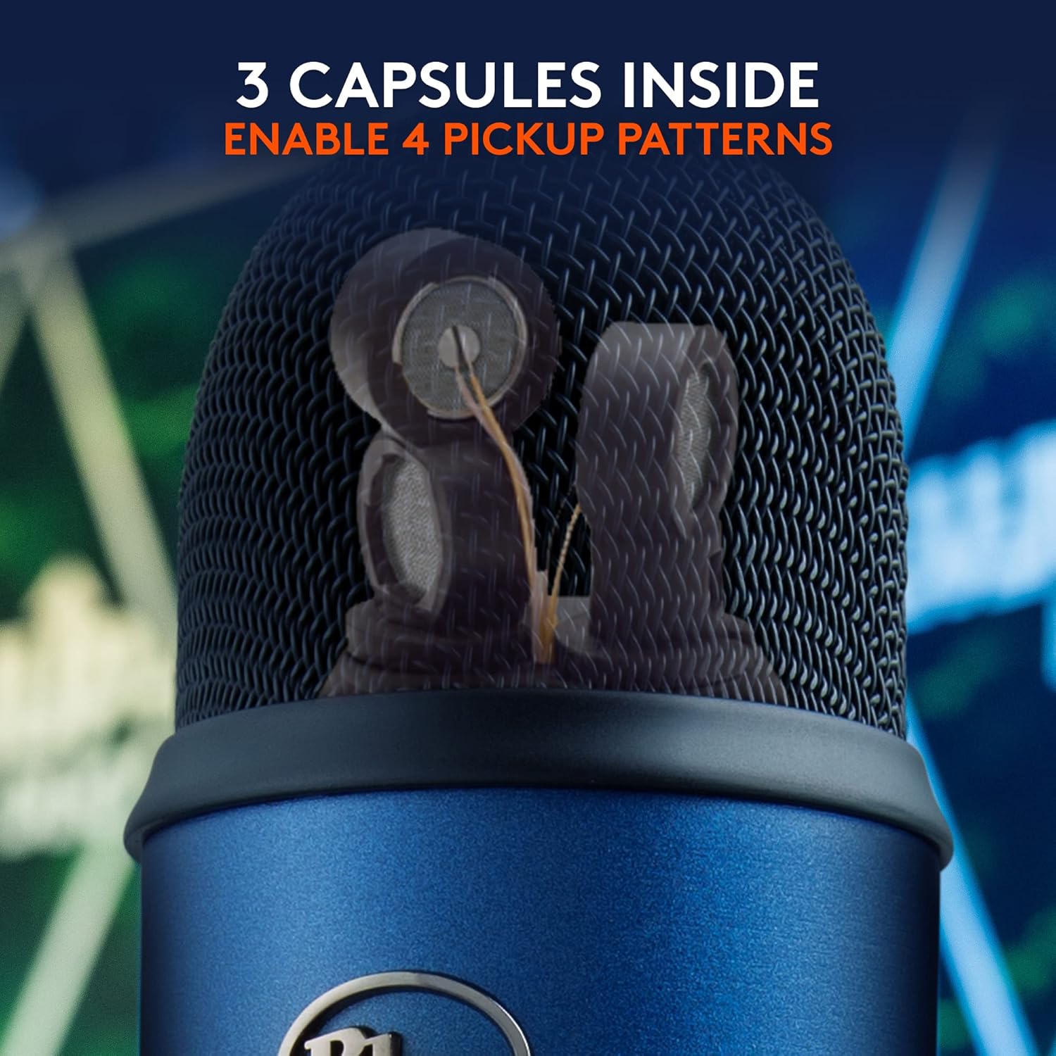 Refurbished - Blue Microphones Yeti USB Microphone  Midnight Blue