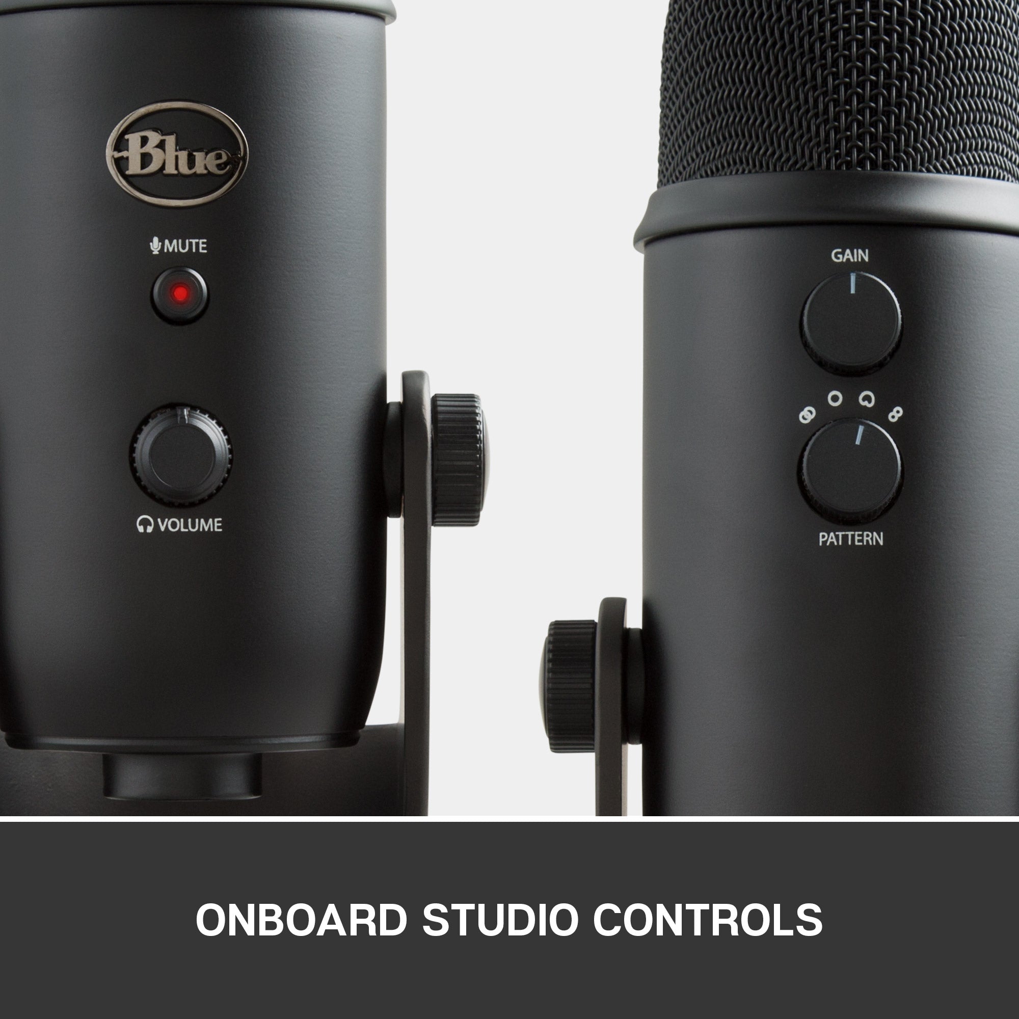Refurbished - Blue Microphones 274 Yeticaster Professional Broadcast Bundle with Yeti USB Microphone, Radius III Shockmount and Compass Boom Arm