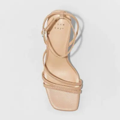 A New Day Women's Gwen Wedge Heels - 3-Inch Memory Foam Sandals - Secondipity