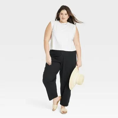 A New Day Women's Tapered Casual Ankle Length Barrel Chino Pants Stretch A New DayBullseye Deals