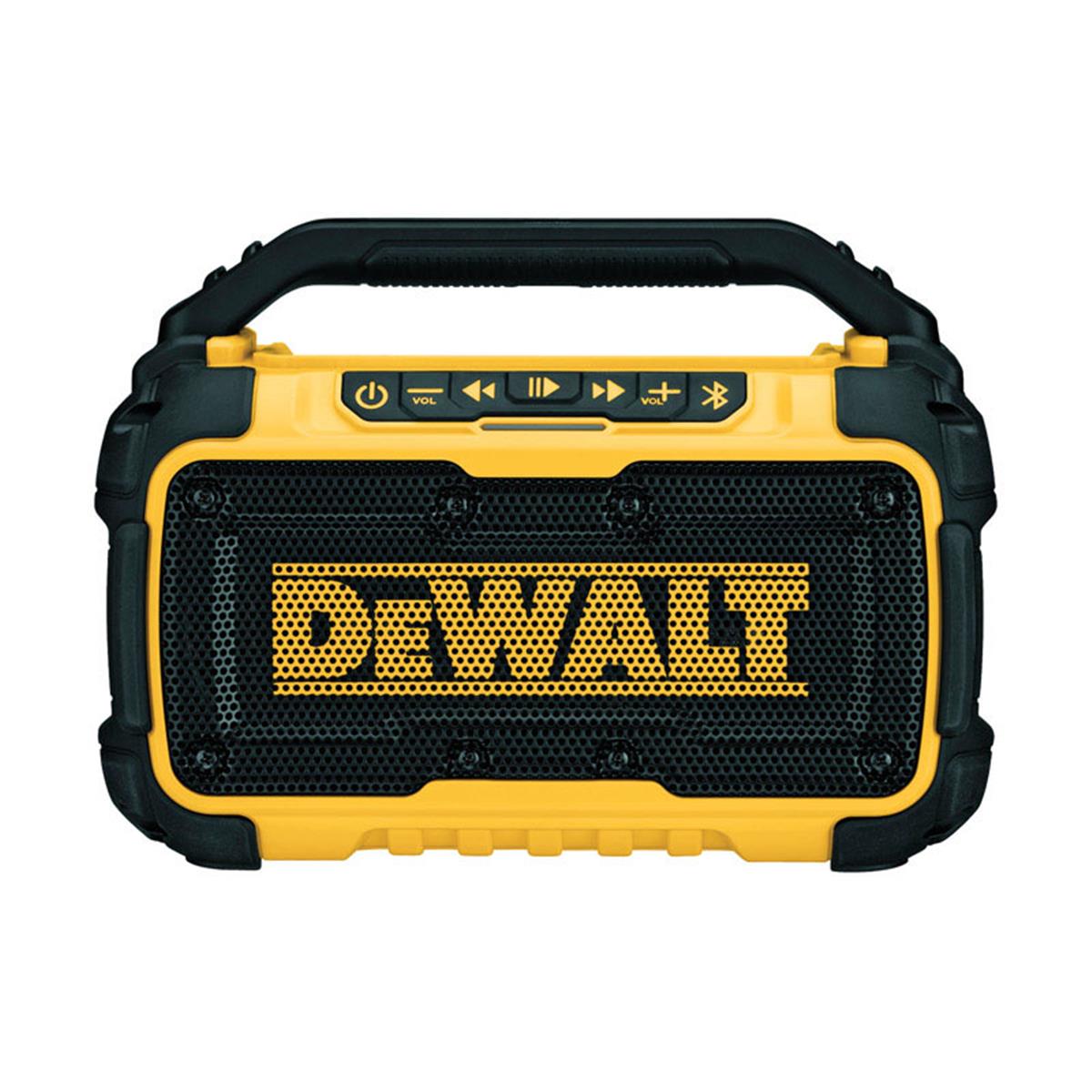 Open Box - DEWALT 20-Volt MAX Bluetooth Speaker DEWALTBullseye Deals