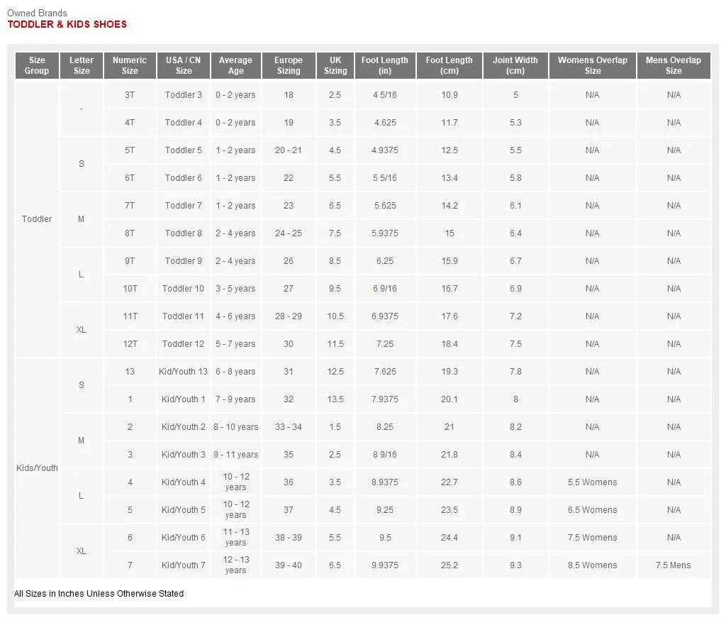 All In Motion Kids Slip-On Casual Sneakers Non-Marking Sole Stretchy Band All in MotionBullseye Deals