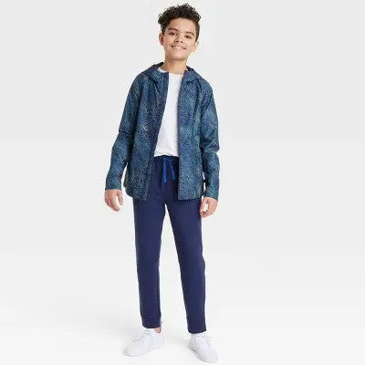 All In Motion Kids Zip-Up Winter Hooded Lightweight Rain Jacket Quilted All in MotionBullseye Deals