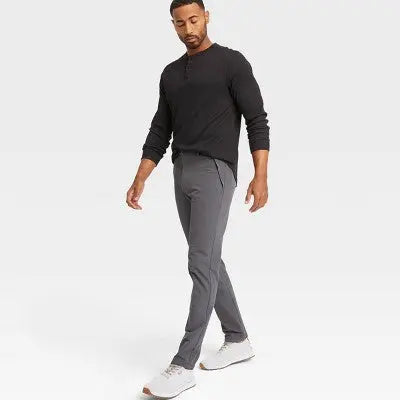 All In Motion Men's Big & Tall Water Repellent Travel Pants Trouser All in MotionBullseye Deals