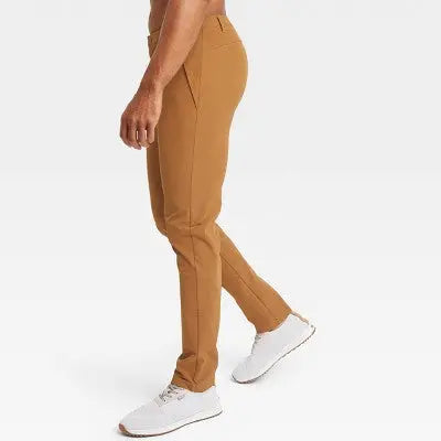 All In Motion Men's Big & Tall Water Repellent Travel Pants Trouser All in MotionBullseye Deals