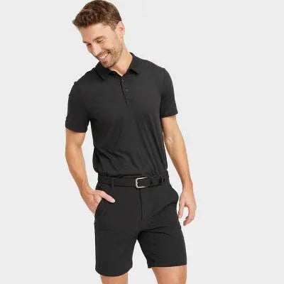 All In Motion Men's Golf Shorts Above Knee Quick Dry UPF 50+ Athletic Shorts All In MotionBullseye Deals