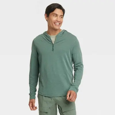 All in Motion Men's Merino Wool Midweight Hoodie - Secondipity