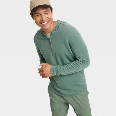 All in Motion Men's Merino Wool Midweight Hoodie - Secondipity