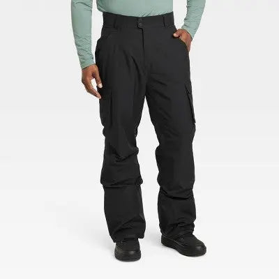 All In Motion Men's Relaxed Snow Pants Fit Full Windproof Pants Sport All in MotionBullseye Deals