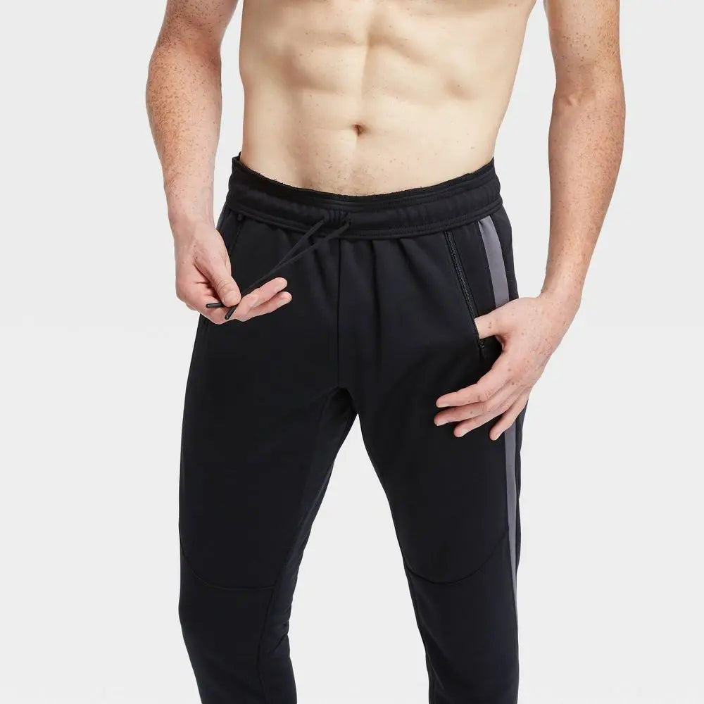 All In Motion Men's Running Pants Midweight Stretchy Jogger Moisture-Wicking All in MotionBullseye Deals