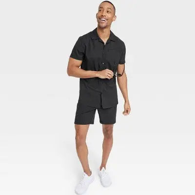 All In Motion Men's Shirt Jacket Quick Dry UPF 50+ All in MotionBullseye Deals