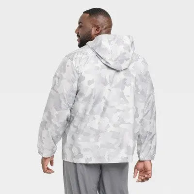 All in Motion Men's Camo Print Packable Jacket: Ready for Adventure All in MotionBullseye Deals