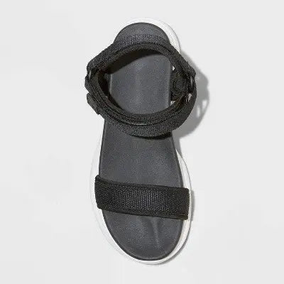 All in Motion Women's Hiking Outdoor Sandals Adjustable Strap All in MotionBullseye Deals