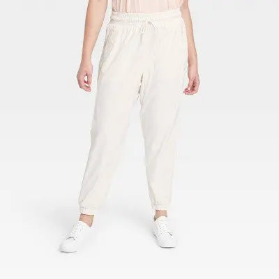 All in Motion Women's Lined Woven Joggers - Water-Repellent, UPF 50+ All in MotionBullseye Deals