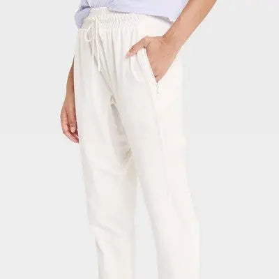 All in Motion Women's Lined Woven Joggers - Water-Repellent, UPF 50+ All in MotionBullseye Deals