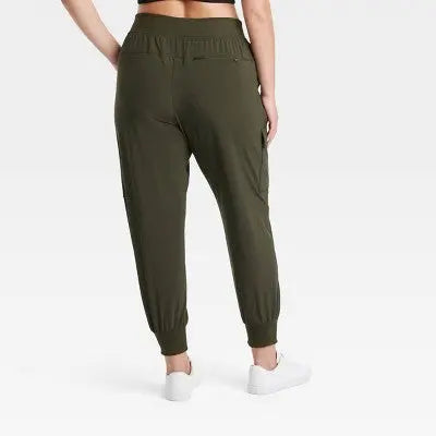 All in Motion Women's Stretch Woven Tapered Cargo Pants All in MotionBullseye Deals