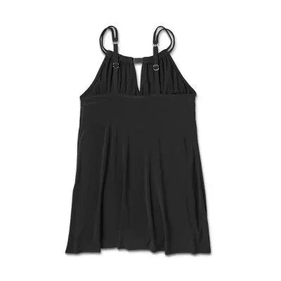 Aqua Green Women's High Neck Swim Dress One Piece Swimsuit UPF 50+ Aqua GreenBullseye Deals