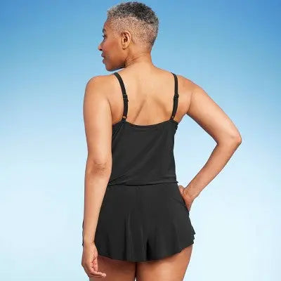 Aqua Green Women's Swim Romper One Piece Swimsuit with Pocket UPF 50+ Aqua GreenBullseye Deals